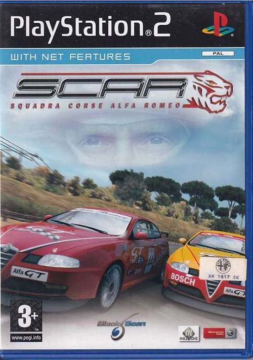 SCAR - PS2 (B Grade) (Genbrug)